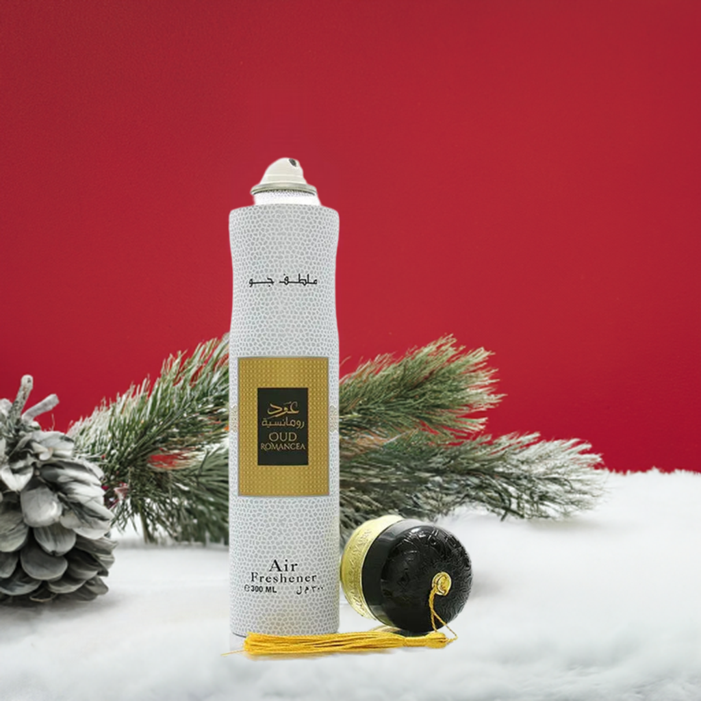 Oud Romancea Air Freshener 300ml Ard Al Zaafaran - x12