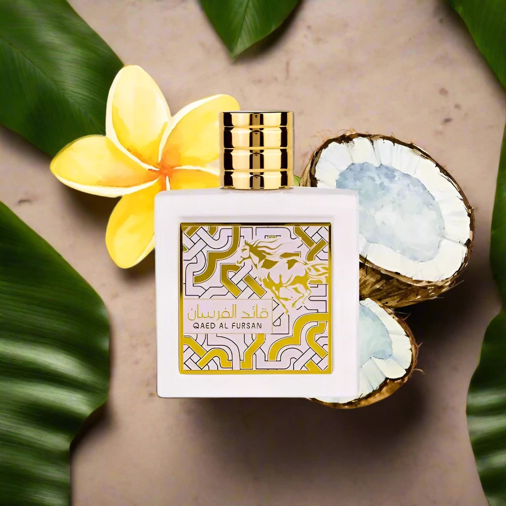"Qaed Al Fursan Unlimited Perfume 90ml EDP by Lattafa - A bold and invigorating fragrance in a sleek bottle."
