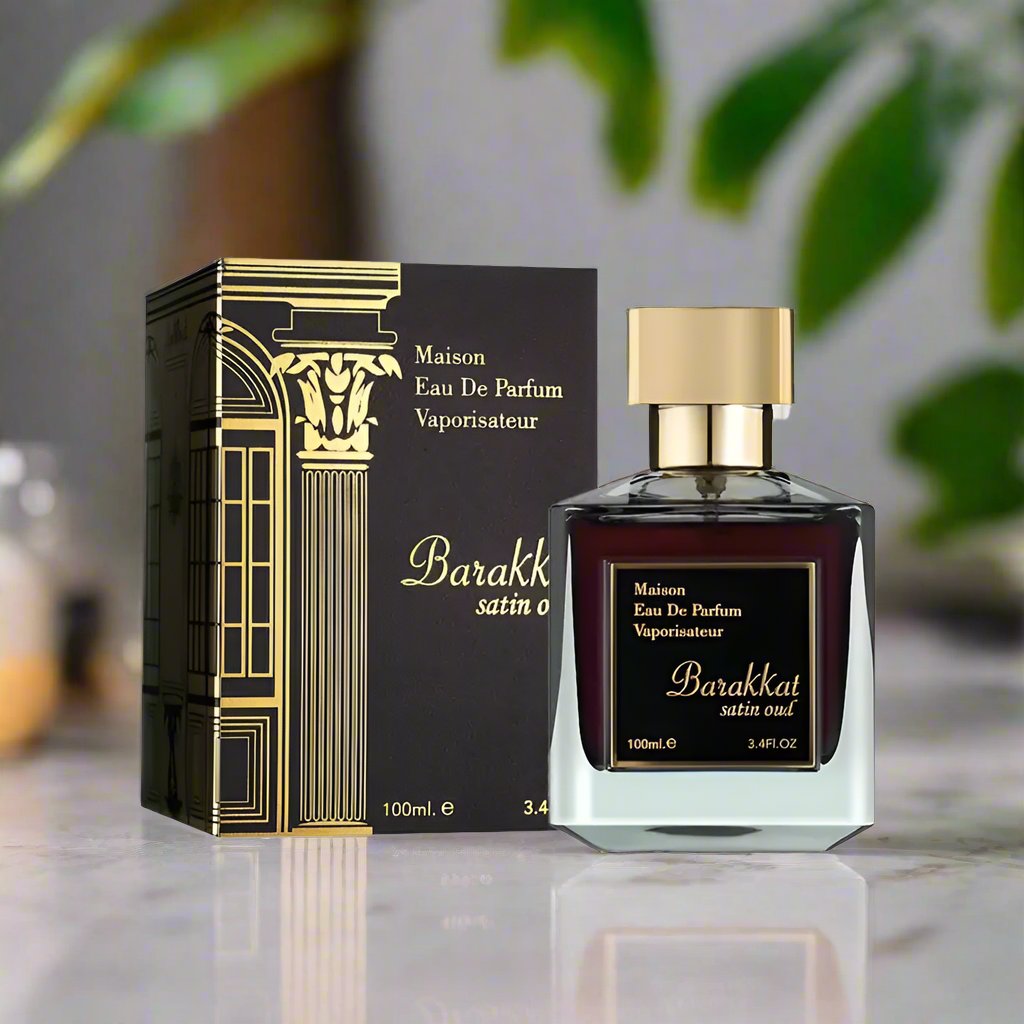 Barakkat Satin Oud Maison Eau de Parfum 100ml Fragrance World - unique fragrance world