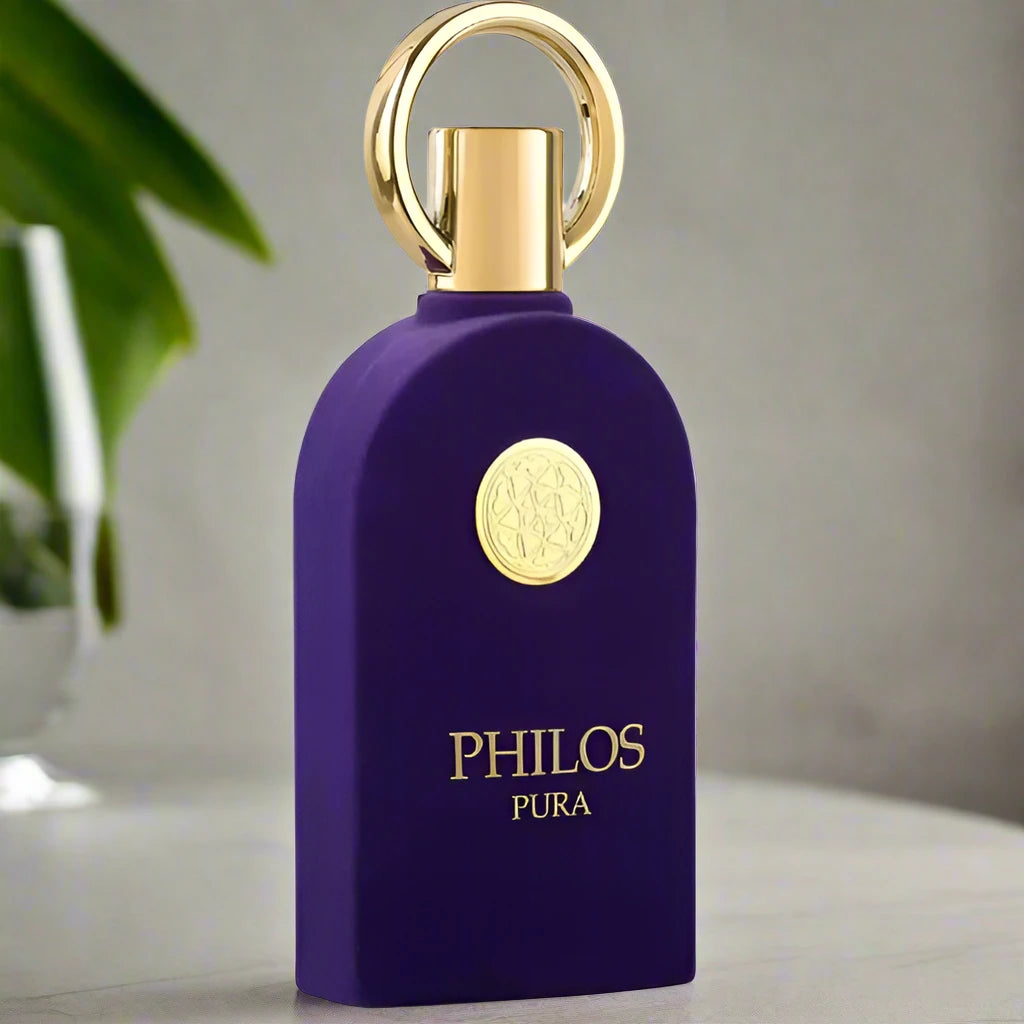 Philos Pura Perfume 100ml EDP by Maison Alhambra – A refined, fresh fragrance offering a clean, invigorating scent experience.