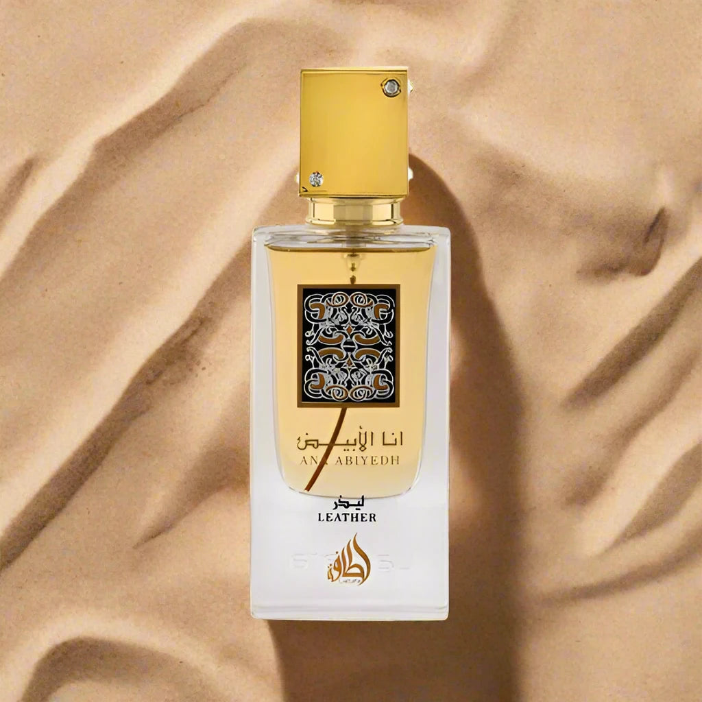  Ana Abiyedh Leather Perfume 60ml EDP by Lattafa, a warm leather fragrance for unisex.